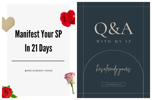 Manifest Your SP In 21 Days + Q&A With My SP Bundle